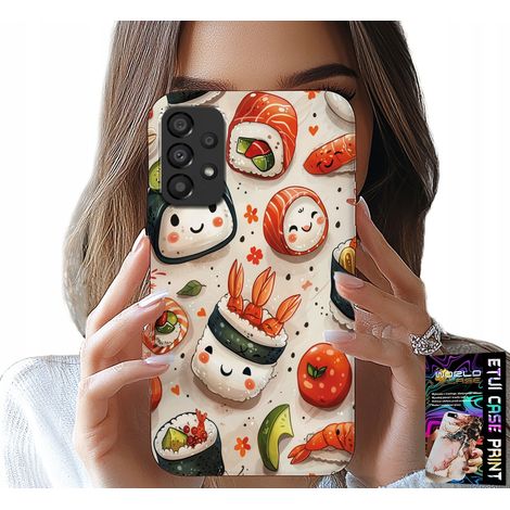 Funda para Samsung A52 / A52S - Funda con un lindo sushi sonriente (1/5)