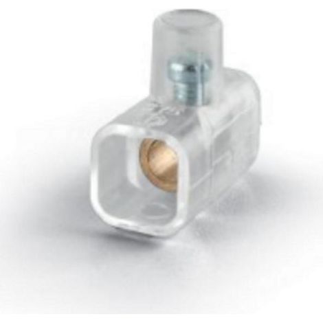 Scame morsetto isolato 25mmq trasparente 810.425/tr