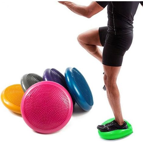 Cuscino gonfiabile balance propriocettivo disco equilibrio fitness yoga pilates