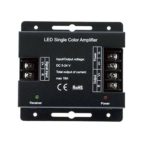 Einfarbiger PWM-Signalwiederholer/Verstärker 5-24V 16A