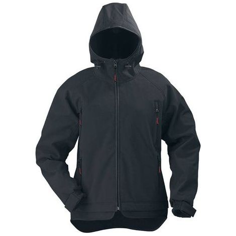 Veste Softshell Mixte Yin Noir Protection Coupe-vent Et Déperlante, Confort Thermique - Coverguard (1/2)