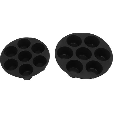 Moule à muffins en silicone de 7 ou 8 pouces (18 et 20 cm) avec 7 cavités, moule à muffins en silicone de 7 tasses, moule à pâtisserie, ustensiles de cuisine (1/5)