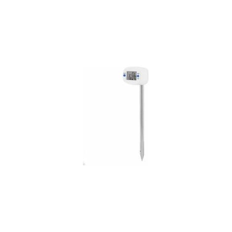 Hygromètre numérique pour le sol avec écran LCD, thermomètre et hygromètre avec sonde, testeur de sol électronique pour plantes de jardin - Crezuo