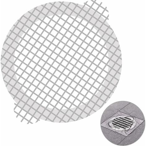 jetables en maille, Lot de 10 attrape-cheveux évacuer les cheveux de la baignoire ou de la cuisine (1/5)