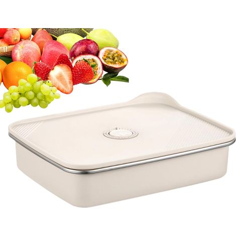 Boîte De Stockage Alimentaire, Acier Inoxydable Hermétique, Récipient Alimentaire Portable, pour Usage Quotidien Extérieur Voyage Famille École Maison Travail (1/5)