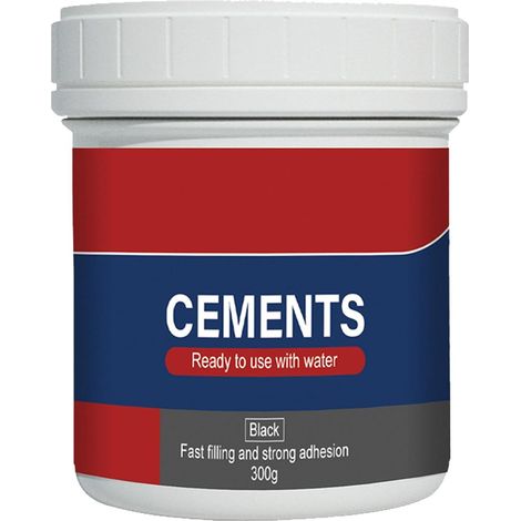 Remplissage de trous en béton, réparation de fissures de ciment Ciment de réparation de sol anti-fissuration - Ciment de réparation de sol, imperméable, résistant aux intempéries, mastic et (1/5)