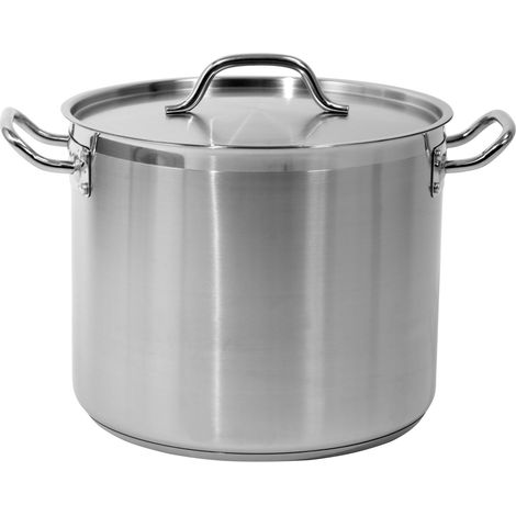 Marmite professionnelle GRANDE 32x26cm 20,9 litres avec couvercle