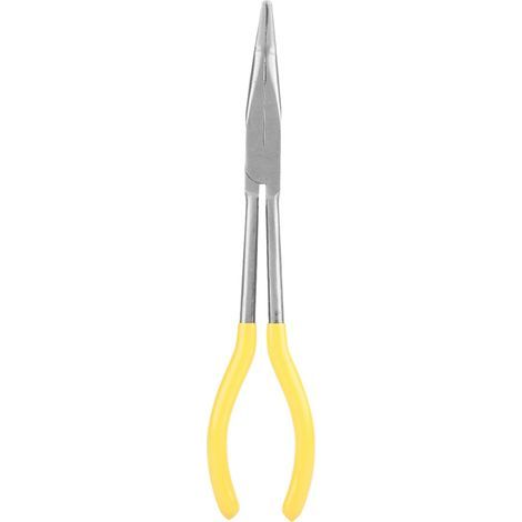 lyrlody Pince à Nez Incurvée, 3pcs 270 Mm Extra Long Alude avec Mâchoires Professionnelles, Conception Ergonomique, Types de Nez Multiples, Utilisation Polyvalente, Outil de Réparation de (Prolongé (1/5)