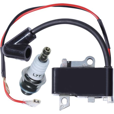 Kit de câbles pour bobine d'allumage, tronçonneuse pour Husqvarna 435 440 445 450 435E 440E, 573 93 57-01, 504 57 14-01, 544 24 38-01 (1/5)