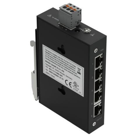 WAGO SWITCH INDUSTRIEL ECO 852-1111 AVEC 5 VOYANTS DE DIAGNOSTIC 10/100/1000 MBIT/S ET D'AUTONÉGOCIATION DES PORTS ETHERNET, P