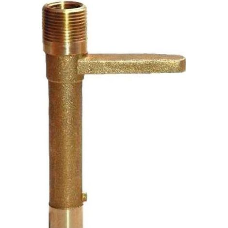 Llave para boca de riego en bronce 1"