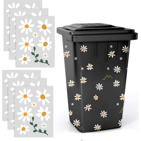Feuille d'autocollants - autocollant poubelle conteneur autocollants (1/5)