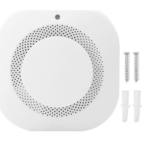 Détecteur de fumée indépendant, protection incendie, alarme sonore et lumineuse, capteur intelligent sans fil (1/5)