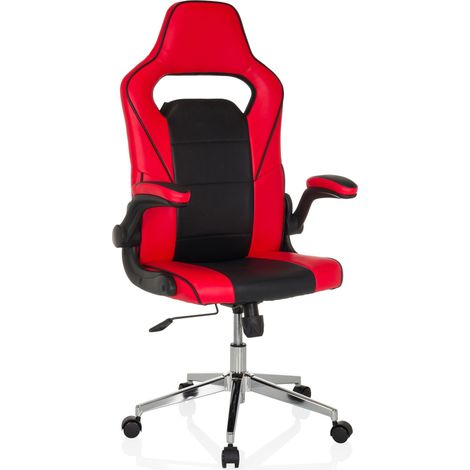 Gaming Stuhl / Bürostuhl GAME SPORT PRO Kunstleder schwarz/rot mybuero
