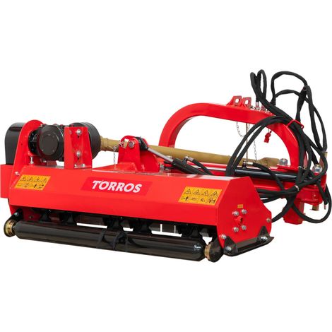 Torros – Broyeur de végétaux thermique 125 cm – Inclinaison verticale 90° – Cardan 3 points – Largeur de coupe 125 cm – KPV125