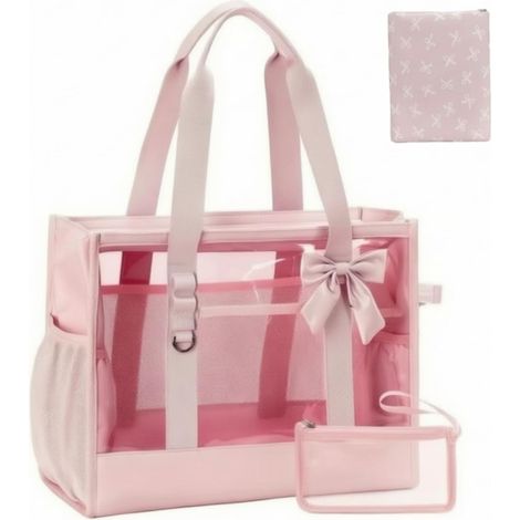 3-Piece Multifunctional Set Transparent Design, Quick Drying, Zipper Closure, for Pool, etc. (1/5)