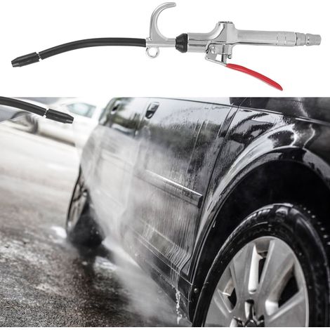 Druckluft-Staubreinigungspistole in Pistolenform aus Aluminiumlegierung für die Motorradreparaturindustrie (1/5)