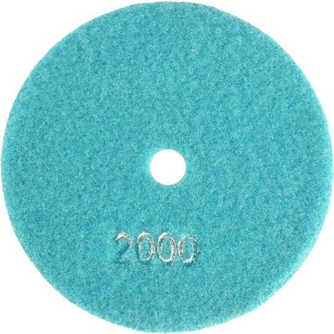 Tampon de Polissage Diamant Abrasif, Disque de Meulage de Roue Diamantée, Disques de Meulage, Pièces d'outils de Finition électriques pour Granit, Béton, Marbre (2000) (1/4)