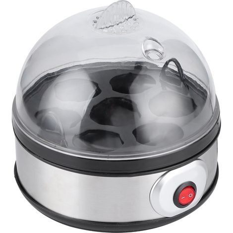 Mini cuiseur à œufs multifonctionnel en acier inoxydable, petit appareil à petit-déjeuner, prise 220/240 V. (1/5)