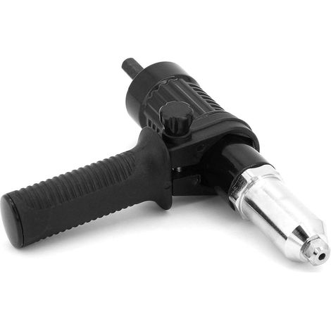 Kaelt - Adaptateur Riveteuse, Kit d'adaptateur de Pistolet à Riveter pour Perceuse électrique sans Fil, Pistolet à Riveter électrique Rivetage Outil (1/5)