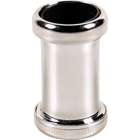 accouplements laiton chrome 32 x 32 mm, avec 2 joints coniques
