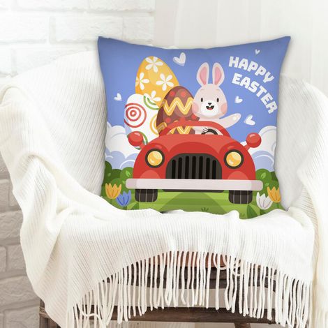 Housse de coussin sans coussin déhoussable pour canapé chambre salon décoration de la saint-valentin (1/5)