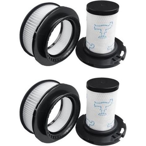 4 Pièces - Filtre Aspirateur - Filtre Pré-moteur - Compatible Rowenta X-Force Flex 11.60 12.60 14.60 15.60 - Lavable et Réutilisable - Pour Maison avec Animaux - Gris - Taille Standard (1/5)