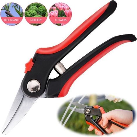 Gartenschere - Bypass-Typ - SK5-Stahl - Ergonomisch - 20,4 cm
