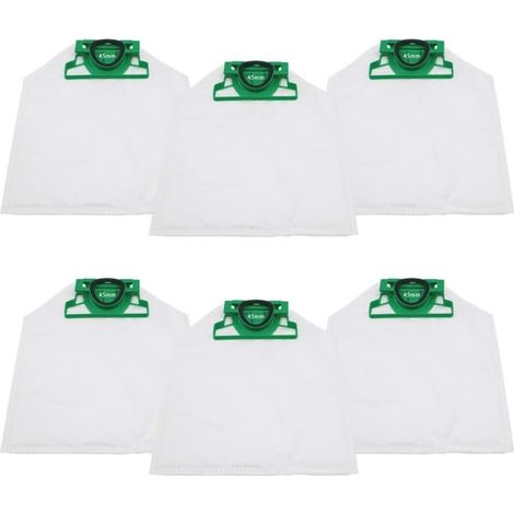 6er-Pack Beutel für den Vorwerk VK200 Staubsauger, Ersatzteile für den Vorwerk VK200-AquaForge Staubsauger (1/5)