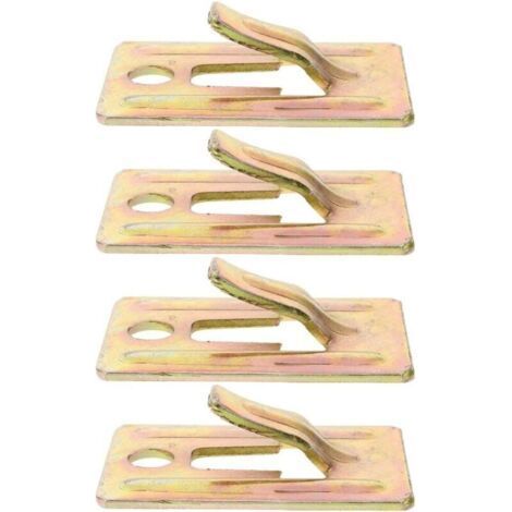 4 Pièces Support Mural Pour Chauffe-eau Kit De Fixation Pour Mur Creux Avec Crochets Et Plaques De Montage Pratique Pour Installer Chauffe-eau Et Autres Objets (1/4)