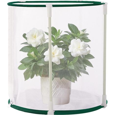 Toile de protection pour plantes - Maille Oxford 30 x 29 x 29 cm Tente de protection en filet pour plantes de jardin Écran de protection pour oiseaux, arbustes, arbres fruitiers, terrasse, pelouse, (1/5)