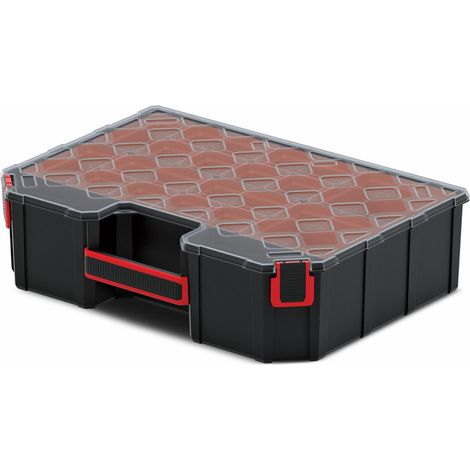 AWTOOLS Organizer Tager Plus mit mittleren Eimern 390x284x105mm