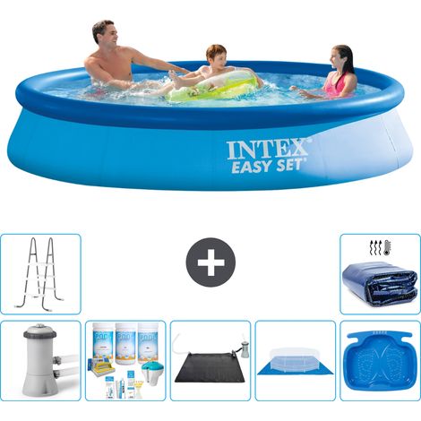 Intex Piscina Easy Set Rotonda - 366x76 cm - 8-pezzi S20244 (1/5)