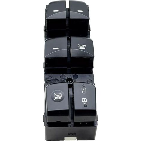 935703X010RY pour interrupteur de vitre principale avant côté conducteur Hyundai Elantra 2014-2016, noir. (1/4)