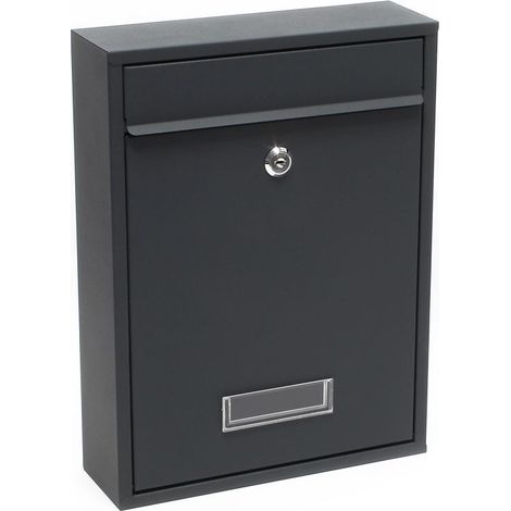 Boîte Aux Lettres Classique Gris Anthracite (1/5)