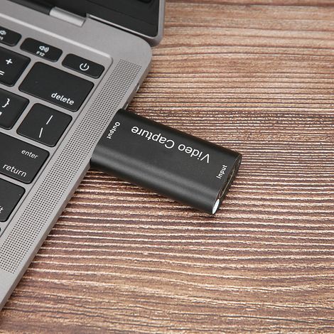 Carte de Capture Vidéo USB 2.0 HDMI Portable Mini pour PC et Ordinateur - Noir (1/5)