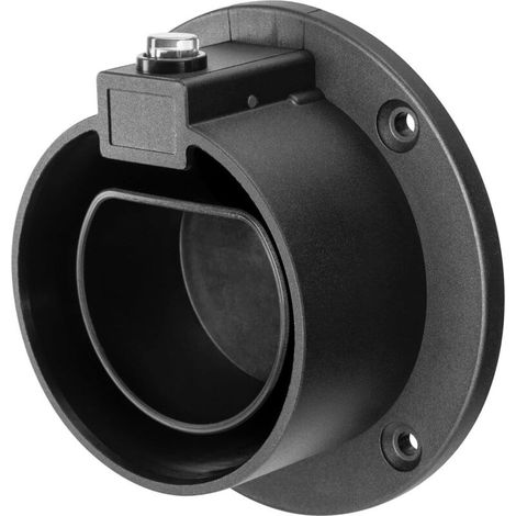 Type 2 Wall Mount for Electric Car Charging Cable - Durable Plastic Docking Station, EV Cable Storage Accessories (1/4)