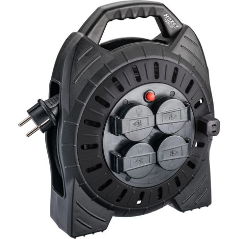 Hazet 161N-3D Avvolgicavo 10 m Nero (1/3)