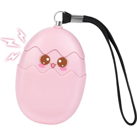 1 Alarme Personnelle 130dB, Lumière LED, Porte-clés Sécurité Enfant Femme (1/5)