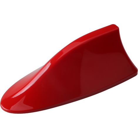 Antenne Requin Antenne D'aileron de Requin Universelle Antenne de Voiture avec AM FM Radio Signal Aileron de toit, élément décoratif aérodynamique (1/5)