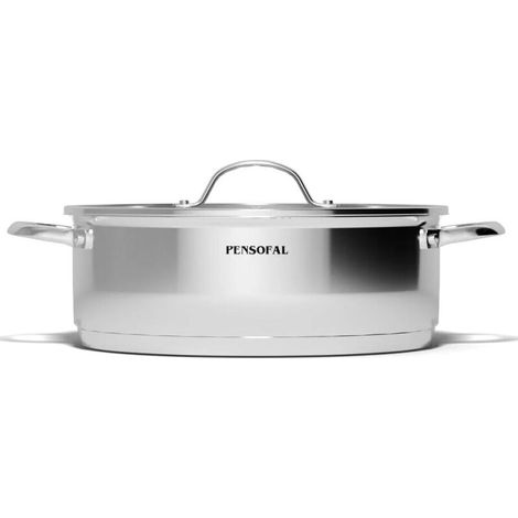 Sartén Pensofal 1609 con tapa de cristal - New Era 24 cm (1/3)