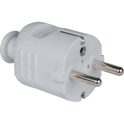 Fiche de contact de protection PCE PP 2SL, gris