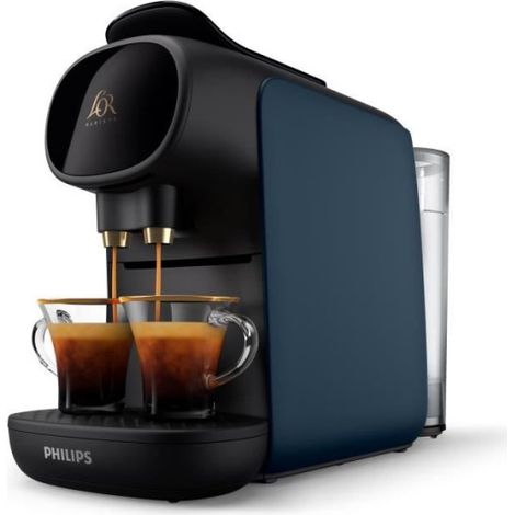 Machine a Cafe - Cafetiere Electrique a café double expresso PHILIPS L'Or Barista LM9012/40 - Bleu nuit (1/5)