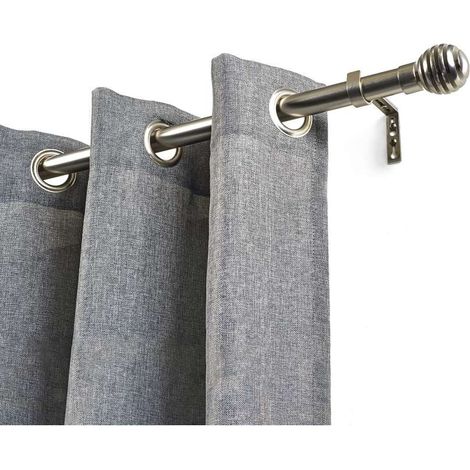 Cintacor Kit per tenda Cerchio Cromo Satinato 28 mm