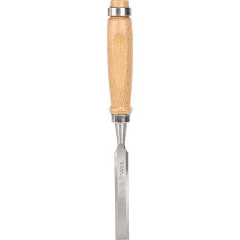 Holzmeißel, Holzgriff, Stahlfeile, professionelles Holzbearbeitungswerkzeug, Cr V 14 mm (1/5)