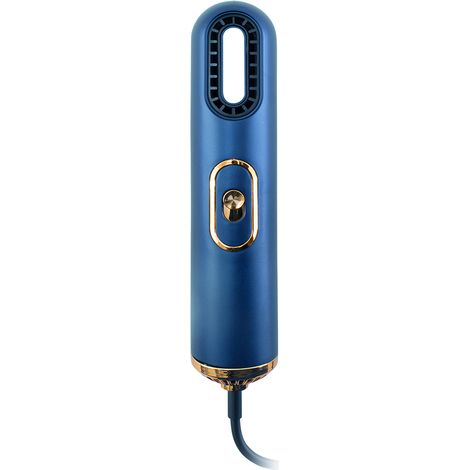 603102 Sèche-cheveux ergonomique compact à ions négatifs au design moderne  Couleur: Bleu foncé