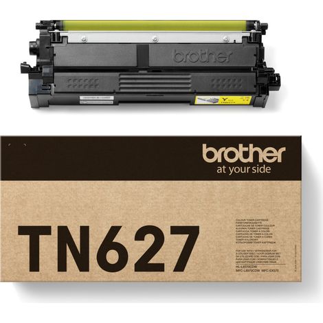 Brother TN-627Y cartucho de tóner 1 pieza(s) Original Amarillo (1/5)