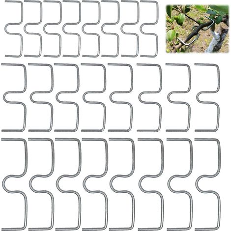 Épandeur de Branches d'arbre,Plantes Tige Formateur - Lot de 24 Supports M Forme pour Arbrisseaux, Idéal pour la Culture des Fruitiers - Disponible en 3pour Arbres Fruitiers,Arbre Branche Extracteur (1/5)