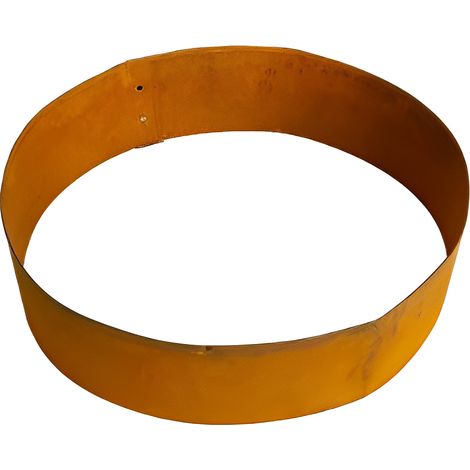Bordure de jardin ronde en acier corten Ø 75 cm - Hauteur 30 cm (1/2)
