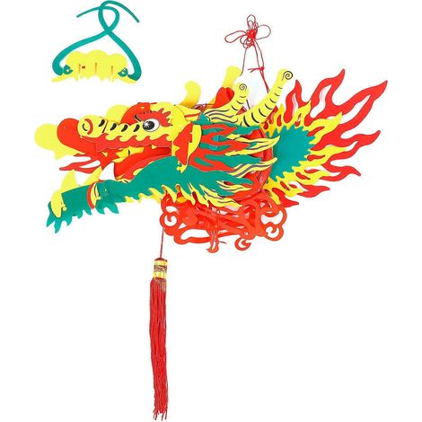 Les lanternes en plastique en forme de dragon sont très polyvalentes et peuvent servir à décorer portes, fenêtres et plafonds. Réf. 6268417 (1/5)